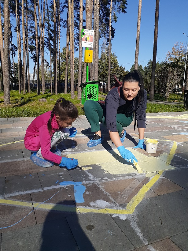 В Гостомеле ожила &quot;Мрия&quot;: видео и фото уникального мурала